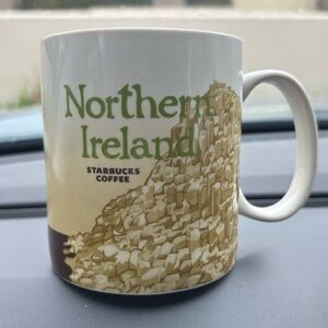 Starbucks Northern Ireland Mug - Green and Tan